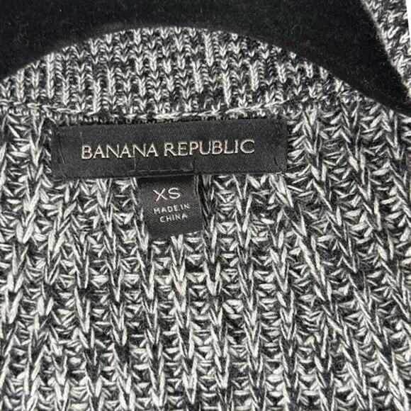 Banana Republic Womens Sleeveless Cardigan Sweater Open Front Knit Black Size XS - Picture 6 of 9